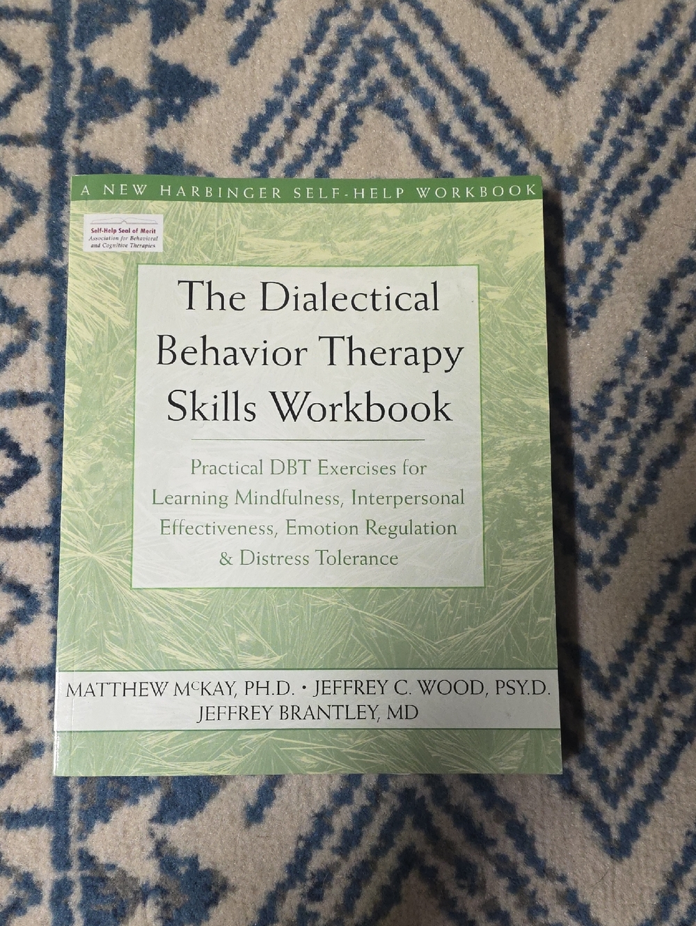 5/25$ The Dialectical Behaviour Therapy Skills Workbook - Green Cover